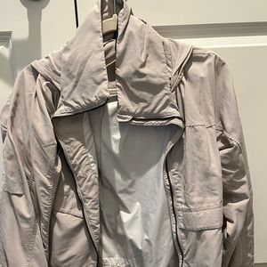 Lululemon Cropped Rain Jacket with Hood